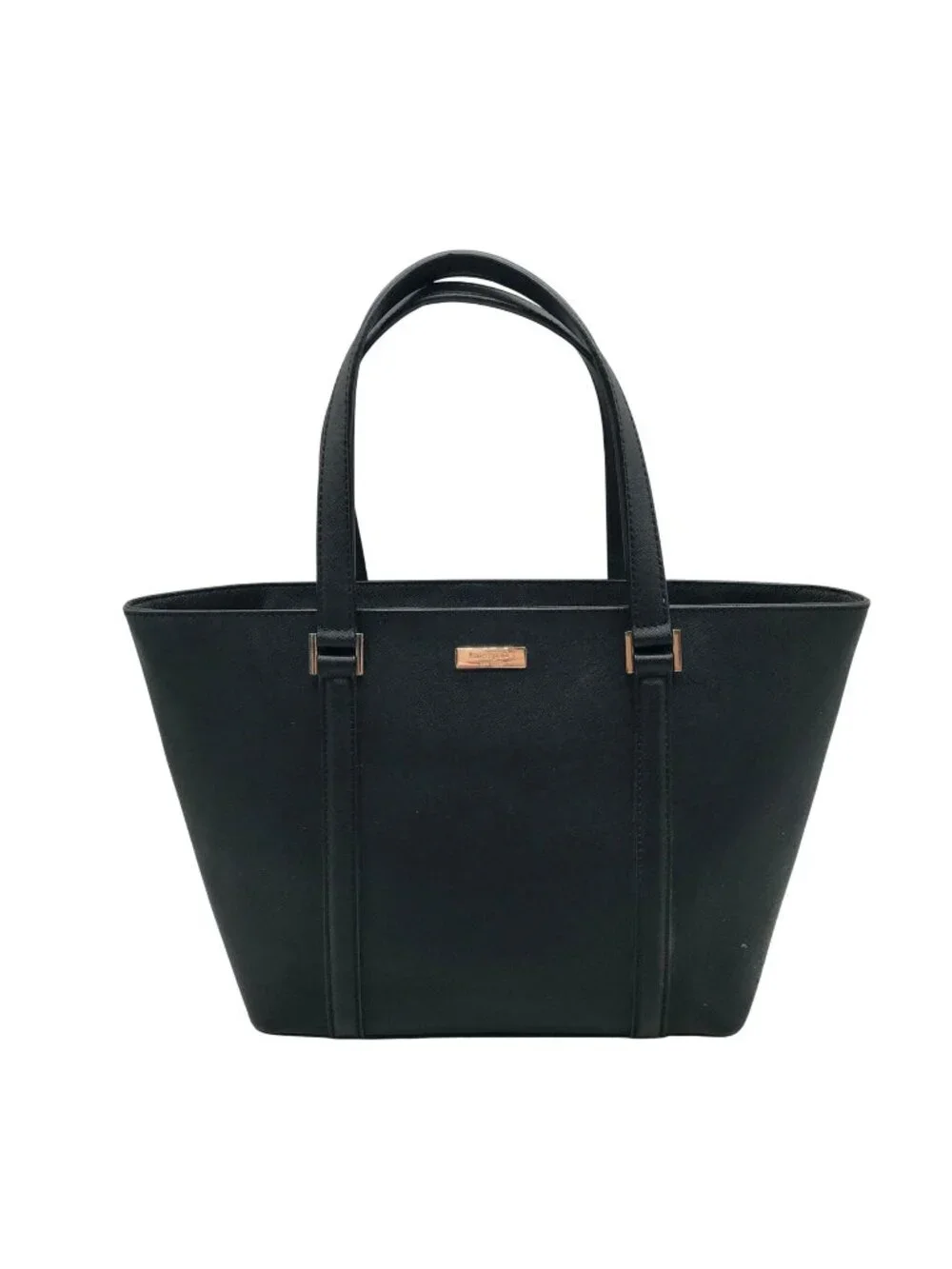 Kate Spade Black Saffiano Leather Cara Shoulder Bag